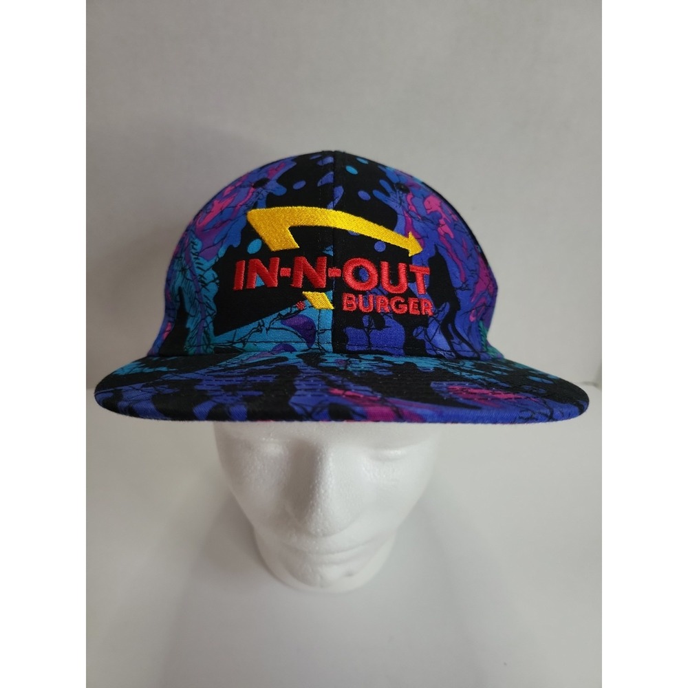 Purple Pattern Snapback Hat - Picture 2 of 9